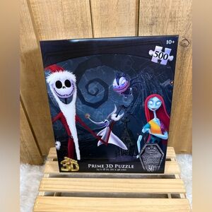 Disney The Nightmare Before Christmas 3D Puzzle 24”x18” 500pc Toy NIB Sealed